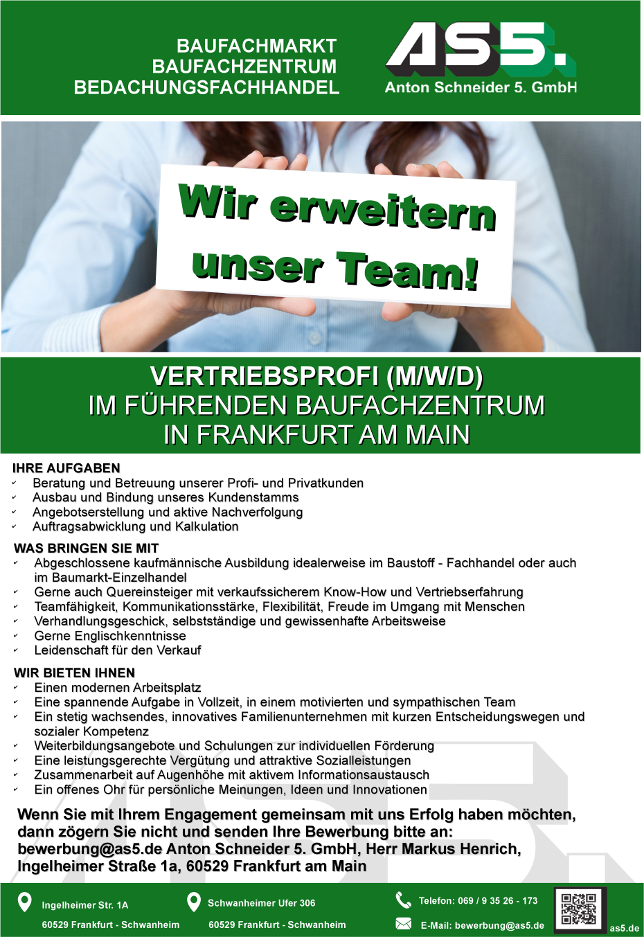 Vertriebsprofi (m/w/d)