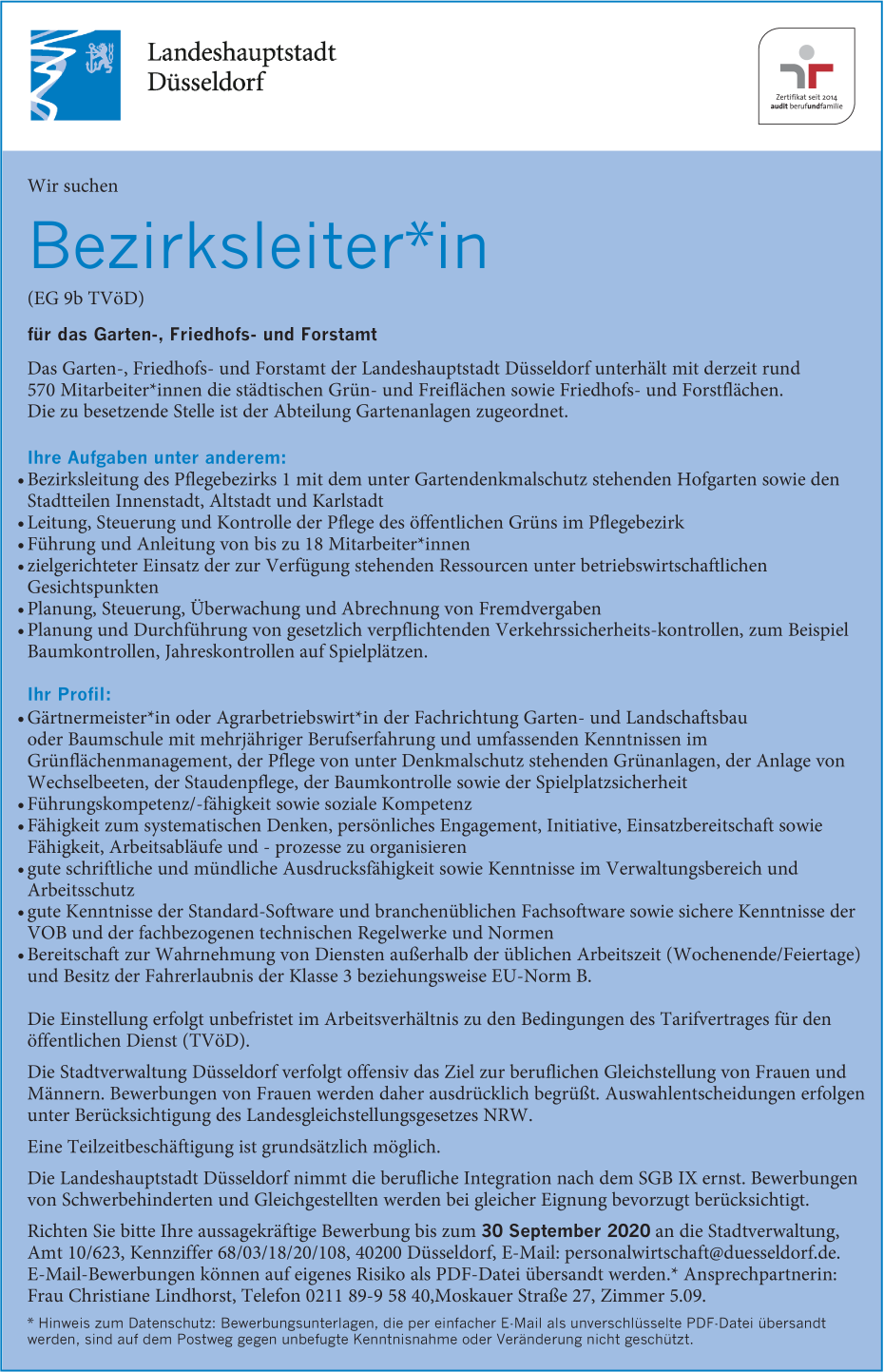 Bezirksleiter*in