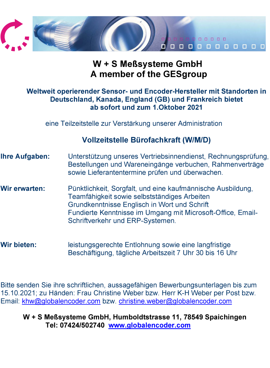 Büro-Fachkraft m/w/d